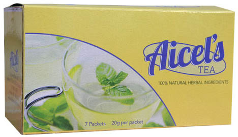 Aicel Tea 100% Natural Herbal Ingredients